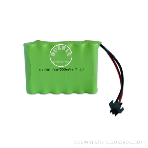 Rechargeable 7.2V 500mAh NiMH Battery for DIY Toys